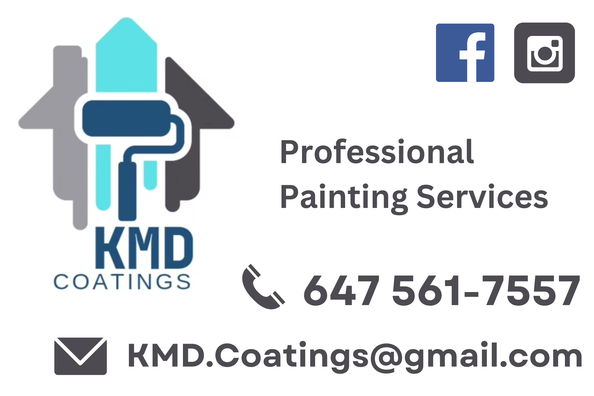 Logo for KMD Coatings