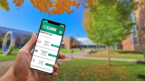 Do you own a business? Consider promoting your business through the Alumni App Marketplace